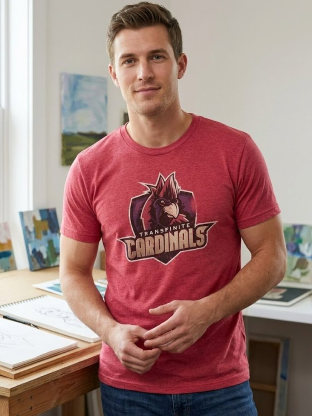 *3 FOR $9* V Sauce Exclusive Transfinite Cardinals Aleph-Null Graphic Tee Top M